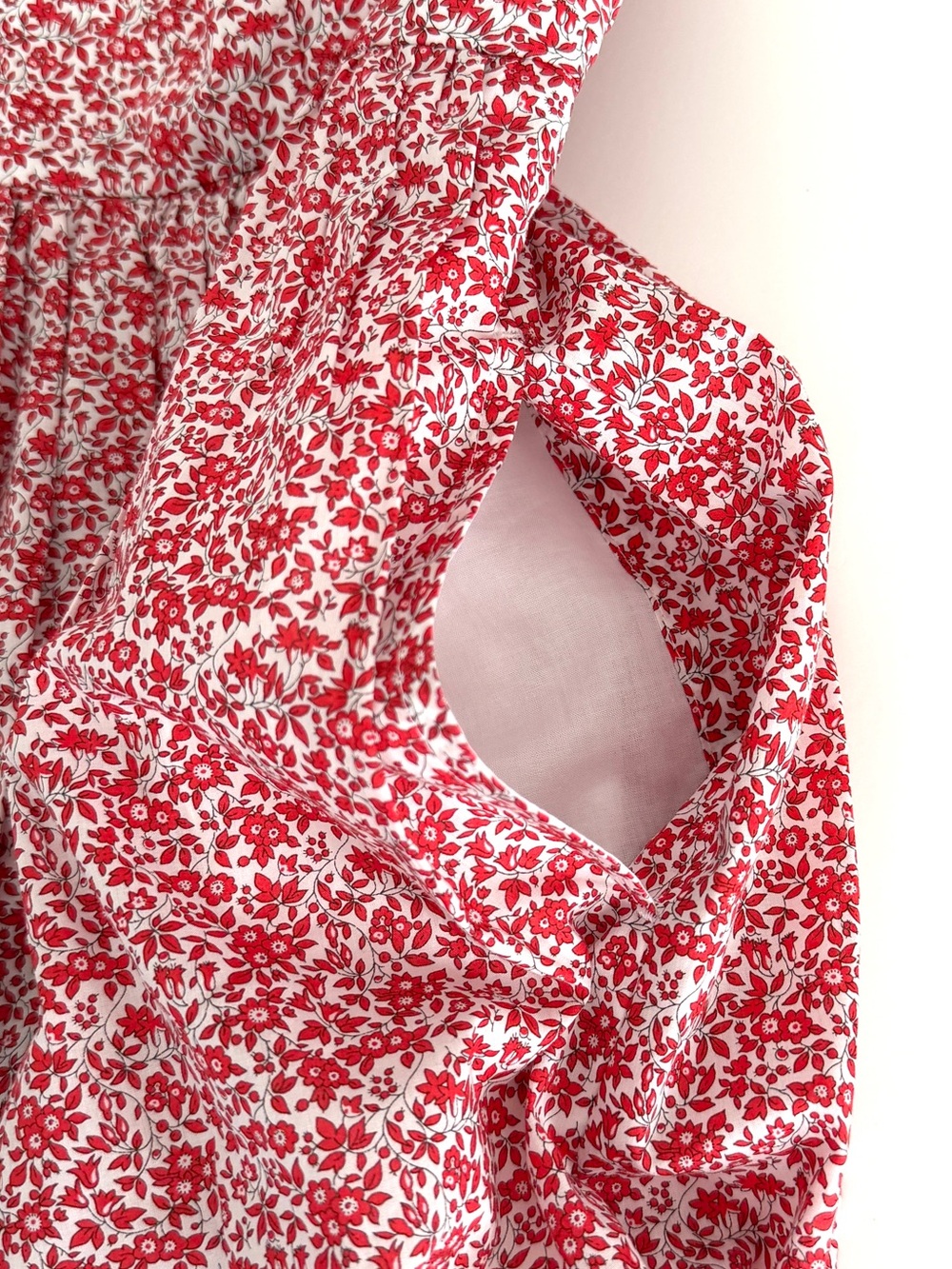J Crew Liberty Floral Sleeveless Ruffleneck Pleated Midi Dress in Chamomile - Picture 11 of 12